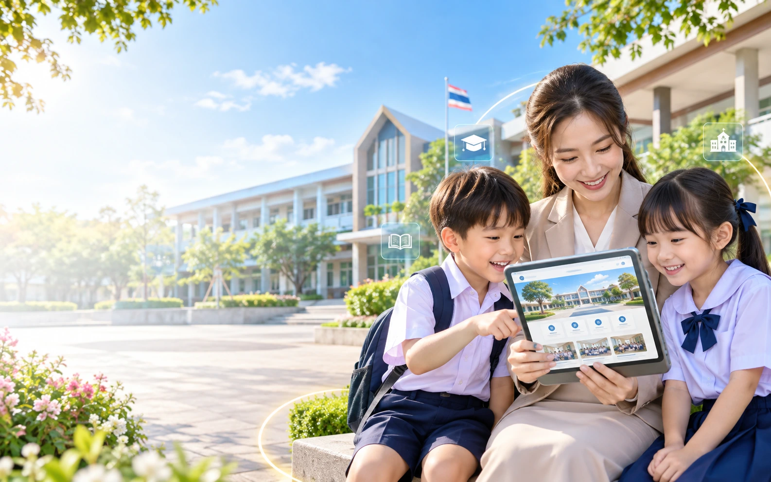 ทำเว็บไซต์โรงเรียนใหม่
